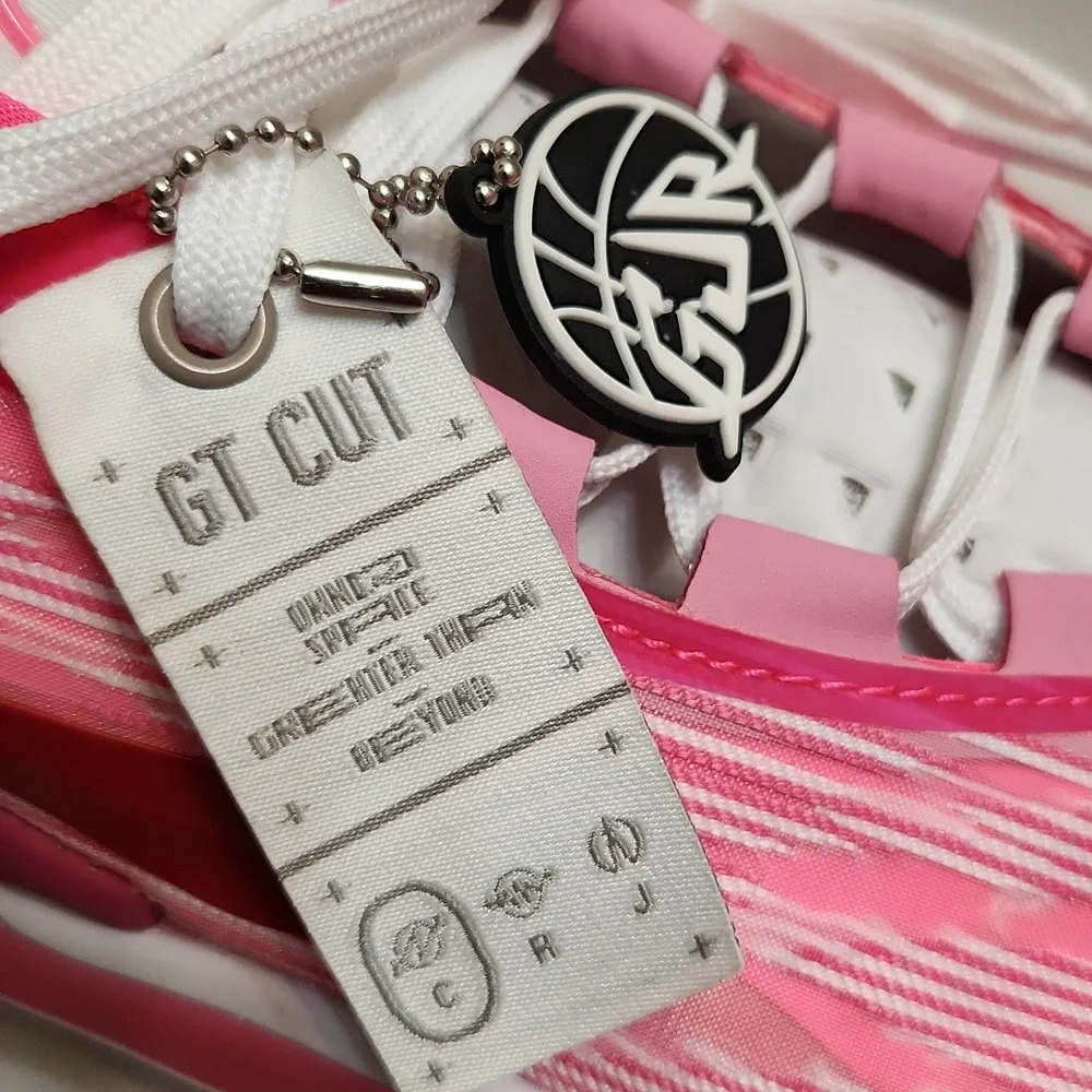 Nike Air Zoom GT Cut 2.0 Hyper Pink Fireberry Athletic Sneakers (W Size 8.5) - Picture 15 of 15